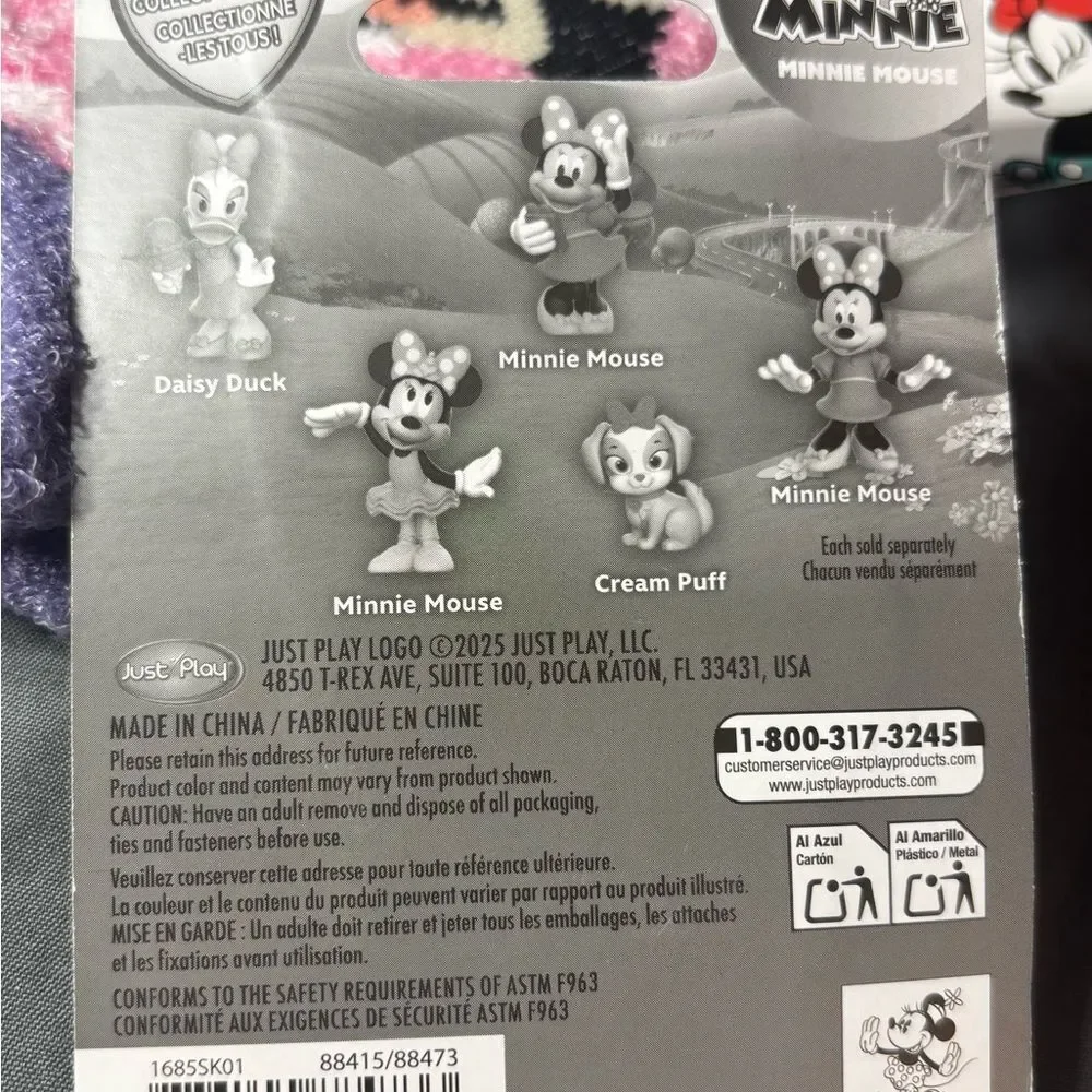 2 pc New Disney Junior Minnie Mouse Themed Set NWT